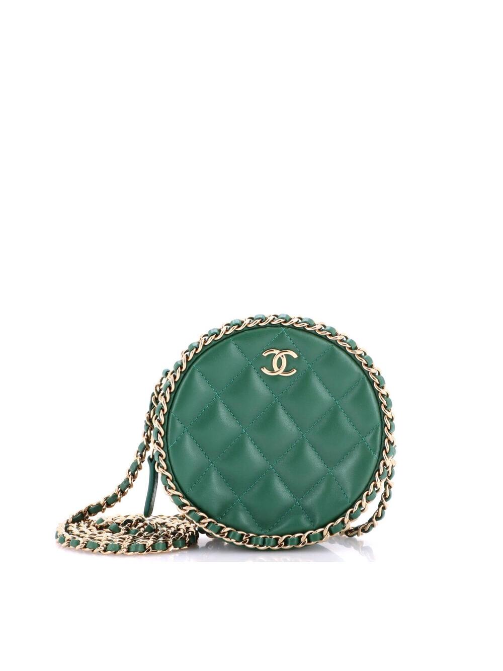 Chanel Chain Around Round Clutch With #285756C23B